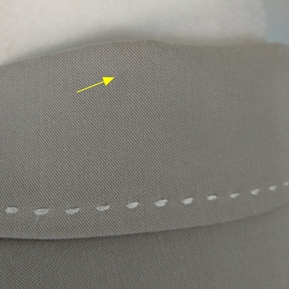 Cabi 832 Dynamo Gray Mist One-Button Blazer Contrast Stitching Career Preppy - Picture 9 of 9